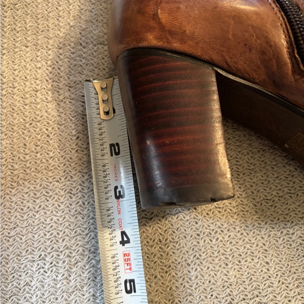 Everybody by BZ Moda Brown Leather Women's Boots - Picture 5 of 11